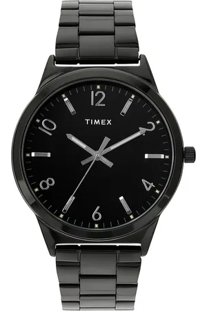 Timex Men Brass Dial & Stainless Steel Bracelet Style Straps Analogue Watch- TWTG100SMU02