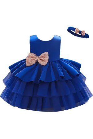Stylecast Girls Layered Balloon Fit and Flare Mini Dress
