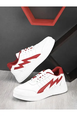 John Karsun Men Colourblocked Antibacterial Comfort Insole Sneakers