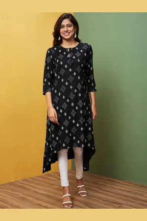 Globus Ethnic Motifs Printed Indie Prints Kurta