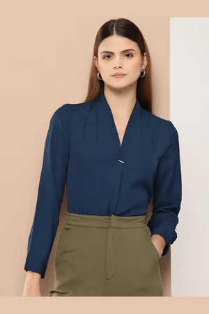 Invictus Solid Shirt Style Top
