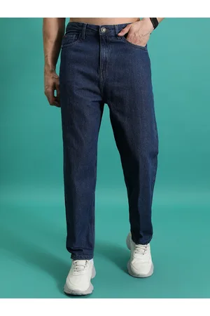 Highlander Men Loose Fit Mid-Rise Cotton Baggy Jeans