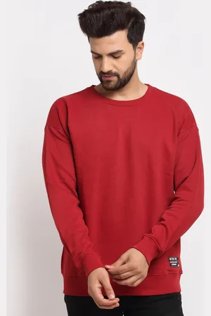 Club York Men Red Sweatshirt