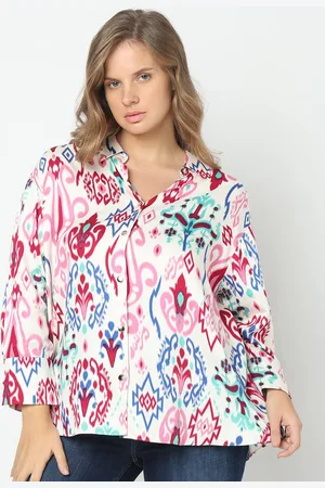 VERO MODA Ethnic Motifs Printed Casual Shirt