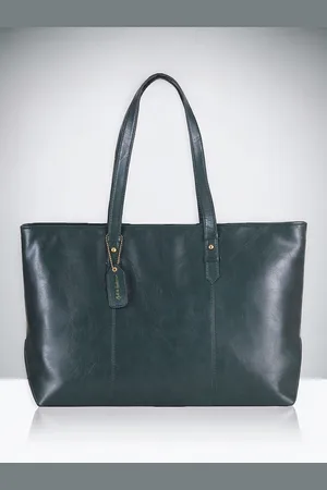 Mast & Harbour Green Structured Shoulder Bag
