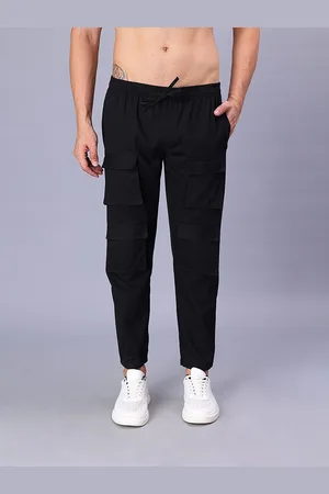 Mad Over Print Men Relaxed Loose Fit Cotton Cargo Trousers