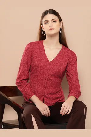 Invictus Women Floral Opaque Printed Casual Shirt