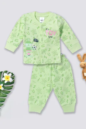 Moms Love Boys Printed Pure Cotton Clothing Set