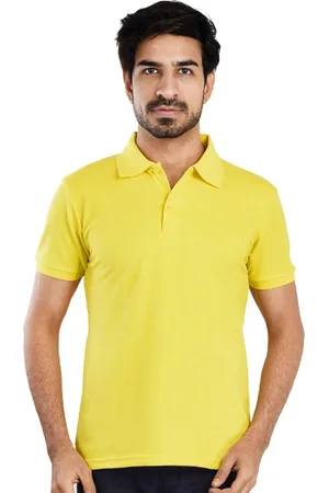 Clothe Funn Polo Collar Knitted Regular Fit T-shirt