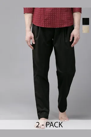 See Designs Men Pack Of 2 Pure Cotton Pyjamas
