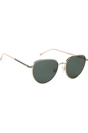 John Jacobs Aviator Sunglasses with Polarised and UV Protected Lens