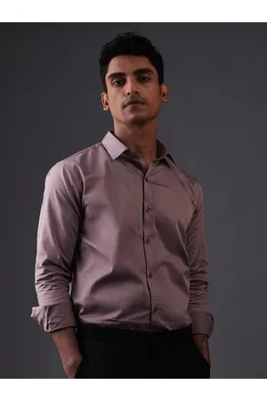 Beyours Spread Collar Long Sleeves Cotton Shirts