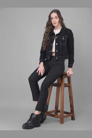 Crimsoune Club Lightweight Crop Denim Jacket