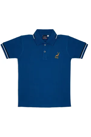 CAVIO Boys Polo Collar Pure Cotton T-shirt
