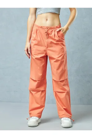 Bewakoof Women Baggy Oversized Parachute Pants
