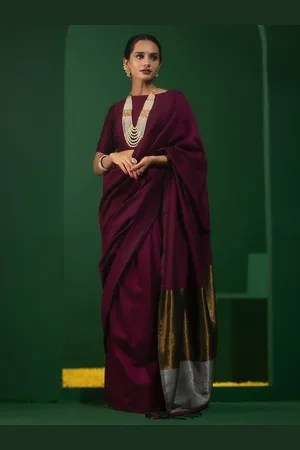 Triyah Silk Cotton Festive Saree