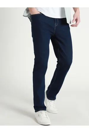 Dennis Lingo Men Straight Fit Clean Look Stretchable Jeans