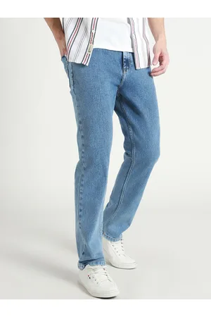 Dennis Lingo Men Straight Fit Clean Look Stretchable Jeans