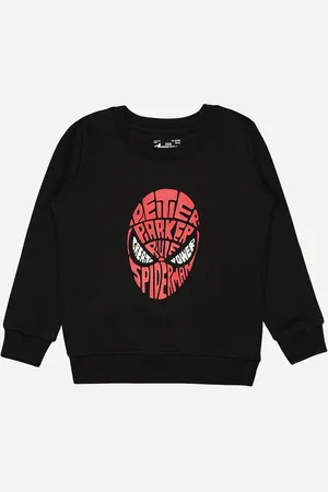 BodyCare Boys Avengers Printed Fleece Pullover Sweatshirt