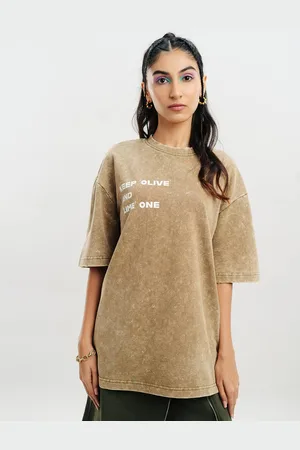 FREAKINS Oversized Cotton T-shirt