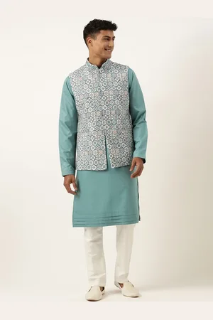 TheEthnic.Co Printed Nehru Jackets