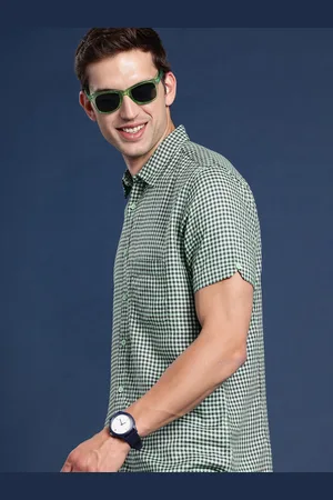 Mast & Harbour Men Slim Fit Checked Casual Shirt
