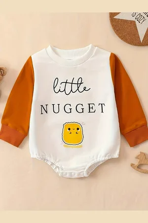 Stylecast Girls Brown Typography Printed Cotton Pullover Sweatshirt