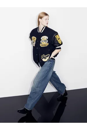 H&M Women Pure Cotton Baggy Low Jeans