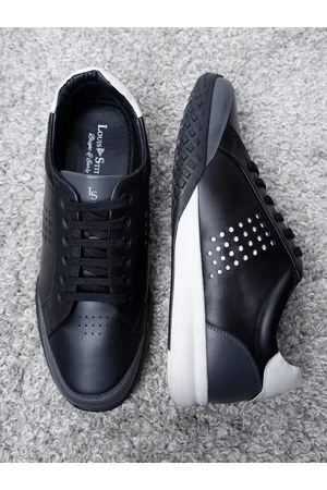 LOUIS STITCH Men Side Punch Casual Sneakers