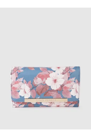 Lino Perros Women Floral Printed Three Fold Wallet