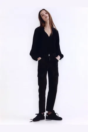 H&M Women Denim Cargo Jeans