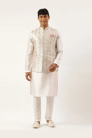 TheEthnic.Co Embroidered Nehru Jackets