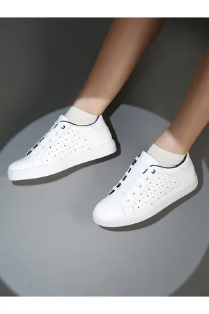 Inc 5 Women Perforations Comfort Insole Sneakers With Laser Cuts