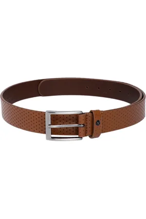 Van Heusen Men Textured Leather Belt