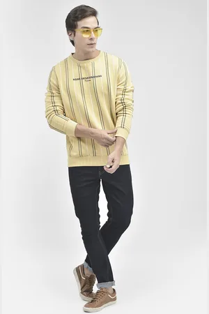 Crimsoune Club Striped Long Sleeves Pullover