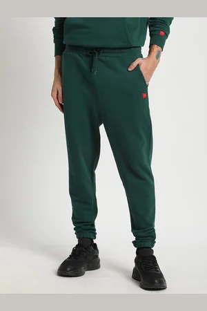 The Bear House Men Slim-Fit Pure Cotton Joggers