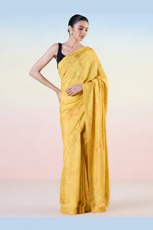 Liva Floral Printed Liva Saree