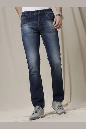 WROGN Men Straight Fit Heavy Fade Jeans
