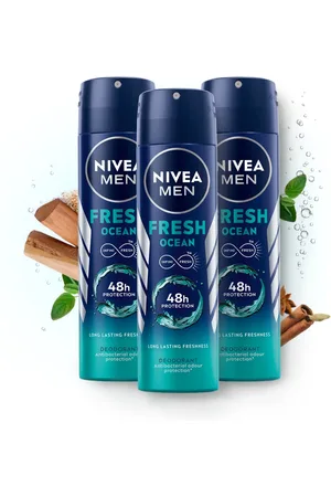 Nivea Men Set of 3 Fresh Ocean 48h Long Lasting Deodorant