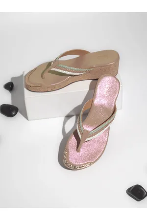 Inc 5 Braided Open Toe Wedge Heels