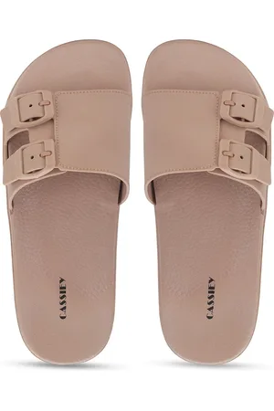 CASSIEY Women Rubber Slip-On Sliders