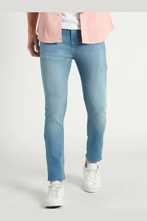 Dennis Lingo Men Slim Fit Light Fade Clean Look Stretchable Jeans
