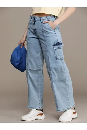 Moda Rapido Women Cargo Stretchable Jeans