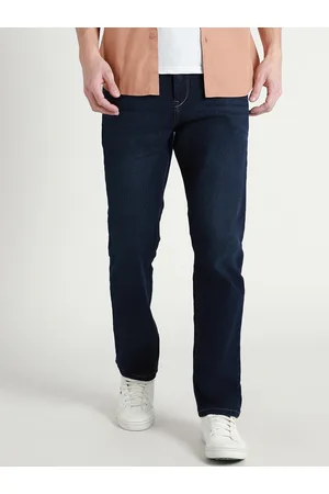 Dennis Lingo Men Clean Look Mid-Rise Straight Fit Stretchable Jeans