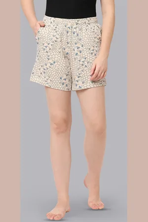 LAASA  SPORTS Women Conversational Printed Dri Fit Yoga Shorts