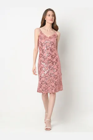 VERO MODA Embellished Mermaid Sequin Sheath Dress