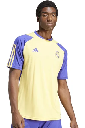 adidas Real Tr Jsy Colourblocked Slim Fit T-Shirt