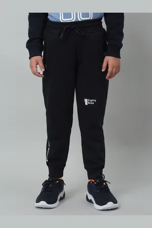 CANTABIL Boys Printed Mid-Rise Fleece Joggers