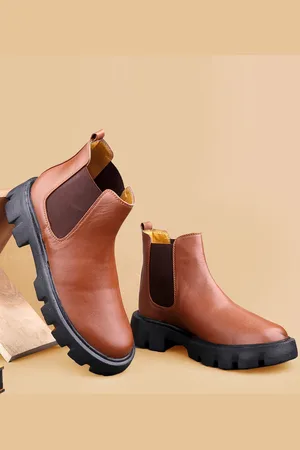 BXXY Men Mid Top Chelsea Boots