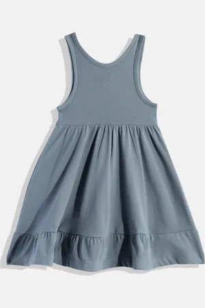 METRO KIDS COMPANY Girls Tiered A-Line Dress